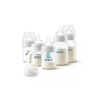 Philips Avent, Zestaw butelek antykolkowych z nakładką Air-Free - Philips Avent