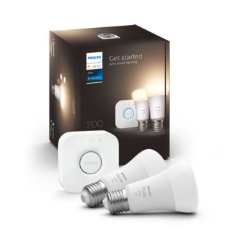 Philips Hue Zestaw startowy White E27 75W (2 szt.) - Philips