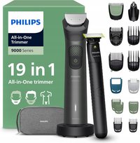 PHILIPS Multigroom 9000 uniwersalny 19-częściowy trymer zestaw końcówek Philips