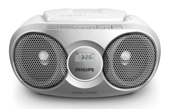 PHILIPS Radioodtwarzacz AZ215S, srebrny - Philips
