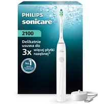 Philips Sonicare 2100 szczoteczka soniczna biała HX4021/01