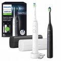 Philips Sonicare 5300 szczoteczka soniczna zestaw biała czarna HX7109/01 - Philips