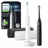 Philips Sonicare 5300 szczoteczka soniczna zestaw biała czarna HX7109/01