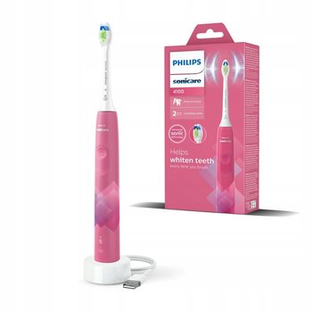 Philips Sonicare Seria 4100 szczoteczka soniczna różowa HX3689/41 - Philips