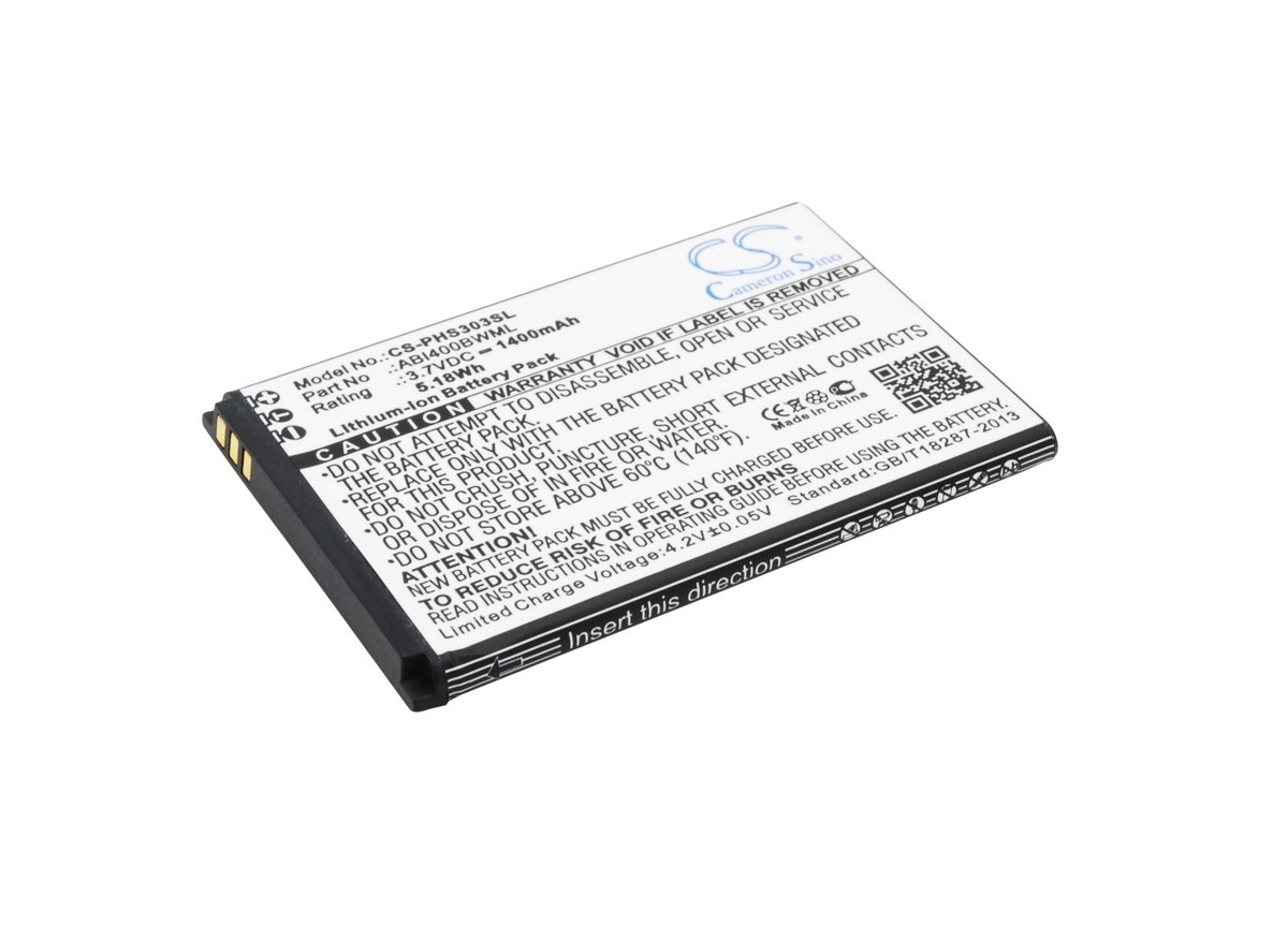 Battery for HP iPAQ hx2400 Series (1400 mAh), 3.7 V, Li-Ion