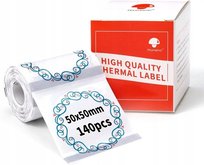 Phomemo etykiety samoprzylepne M110 M120 M200 M220 M221 etykiety 50x50