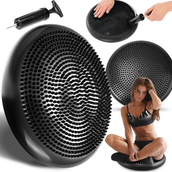 PI��KA SENSOMOTORYCZNA DYSK PODUSZKA Z WYPUSTKAMI DO REHABILITACJI 33CM POMPKA - retoo