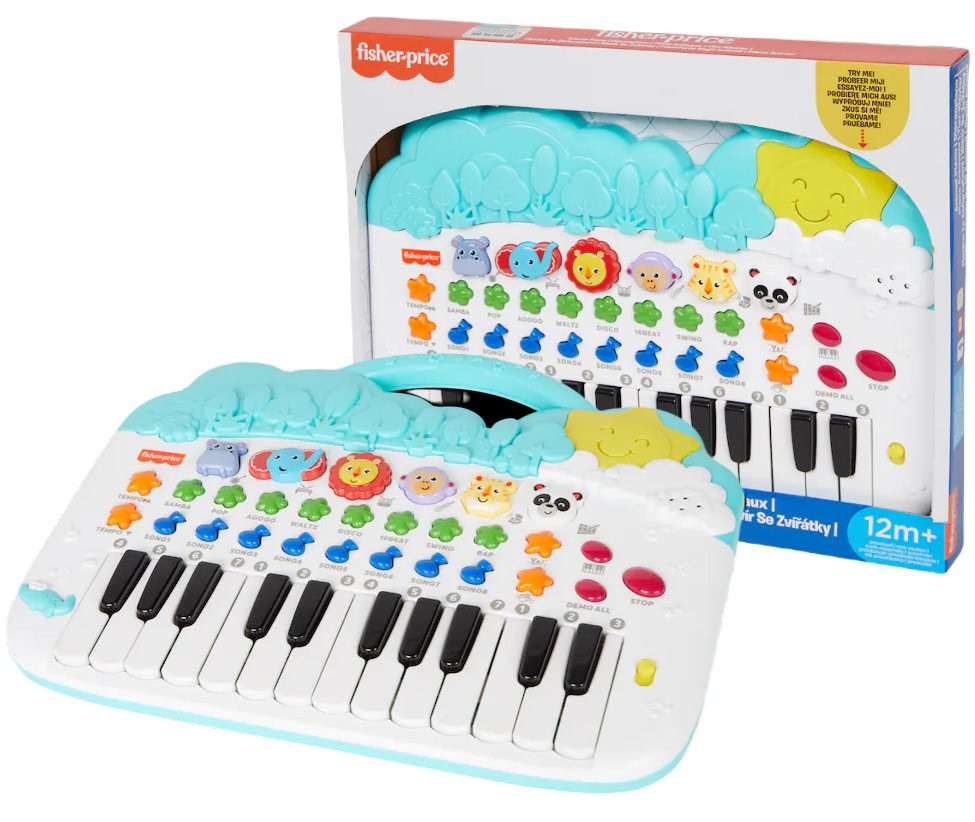 Фото - Розвивальна іграшка Fisher Price Pianino Edukacyjne Dla Dzieci Pianinko Interaktywna 