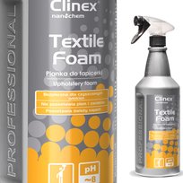 Pianka Do Prania Czyszczenia Usuwania Plam Z Dywanów Mebli I Tapicerki Clinex Textile Foam 1L Clinex