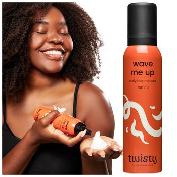 PIANKA do WŁOSÓW kręconych utrwalająca skręt LEKKOŚĆ UTRWALA TWISTY 150 ml - Twisty