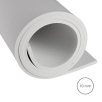 Pianka EVA 65 kg/m3 (CF65) 10 mm biała - 100x50 cm - do cosplay/LARP Inna marka