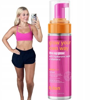 Pianka Samoopalająca DO OPALANIA Glow Your Own Way 200ml - MineTan