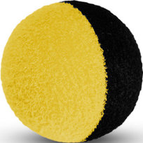 PIANKI DO ZIG RIG DELPHIN THE END ŻÓŁTO CZARNE 10 SZT 15 MM