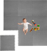 Piankowe puzzle niemowlaka na podłogę DUŻA mata gruba niemowlęca 1,8x1,8m