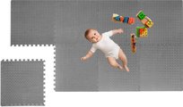 Piankowe puzzle niemowlaka na podłogę DUŻA mata gruba niemowlęca 2,4x1,2m