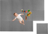 Piankowe puzzle niemowlaka na podłogę DUŻA mata gruba niemowlęca 2,4x1,8m