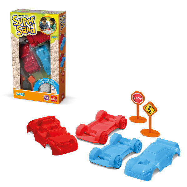 Piasek do modelowania Super Sand Shapes Cars