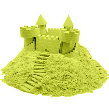 Piasek Kinetyczny 1kg Żółty Kinetic Sand - Piccolo