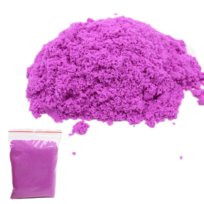 Piasek kinetyczny kinetic sand dla dzieci 1 kg fioletowa magiczna piaskolina