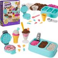 Piasek Kinetyczny Lody Kinetic Sand Zapachowy Pachnący Lodowe przysmaki lodziarnia 3 zapachy Spin Master - Kinetic Sand