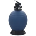 Piaskowy filtr basenowy, VIDAXL, niebieski, 56x96,8 cm - vidaXL