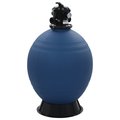 Piaskowy filtr basenowy, VIDAXL, niebieski, 66x112 cm - vidaXL