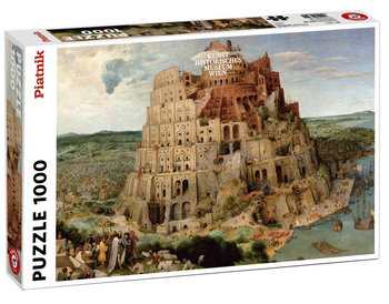 Piatnik, puzzle, Bruegel - Wieża Babel, 1000 el. - Piatnik