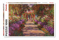 Piatnik, puzzle, Monet, Ogród w Giverny, 1000 el. - Piatnik