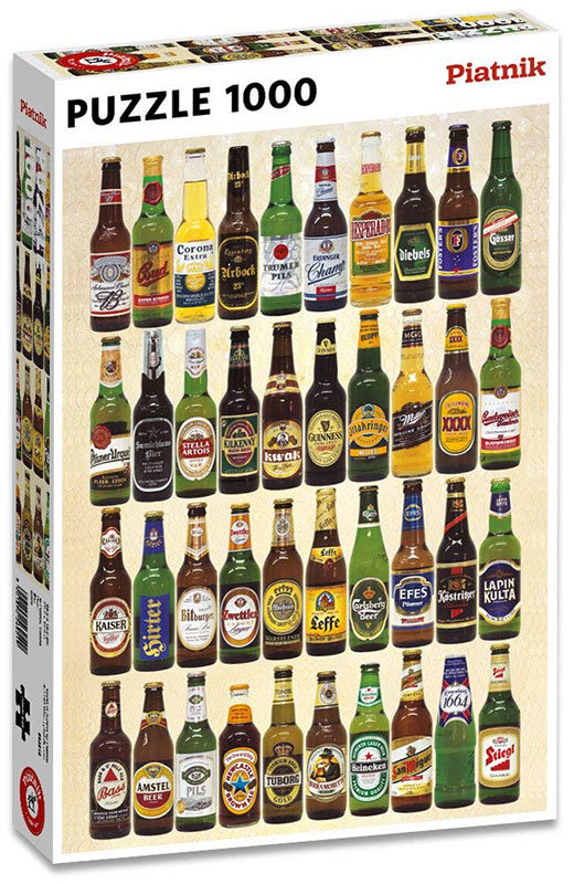 Piatnik, puzzle, Piwa Świata, 1000 el.
