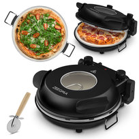 PIEC DO PIZZY 400°C Kamienny Domowy piecyk PIZZA PIECYK 1200W Termostat