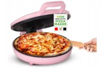 PIEC DO PIZZY ELEKTRYCZNY DOMOWY NUTRICHEF 1500W RÓŻOWY PRODIŻ PIEKARNIK