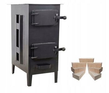 Piec Piecyk SZAMOTOWY Koza ARES - ATEST POLSKA produkcja - Inny producent