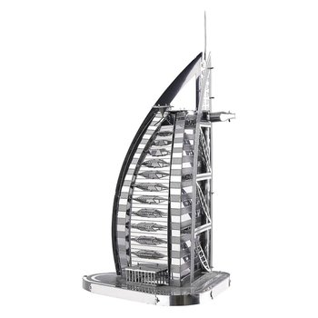 Piececool Puzzle Metalowe Model 3D - Burj Al Arab - Piececool