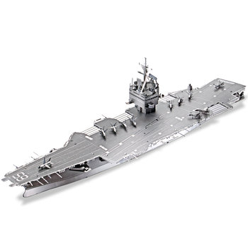 Piececool Puzzle Metalowe Model 3D - Statek USS ENTERPRISE CVN-65 - Piececool