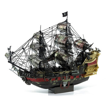 Piececool Puzzle Metalowe Model 3D - Statek Zemsta Królowej Anny - Piececool