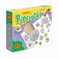 Pieczątki I Naklejki Motywacyjne Alexander Zestaw Kreatywny Dla Dzieci 5 + Alexander