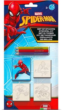 Pieczątki Spiderman Blister 3 Szt 038172 Multiprint (043-038172) - Multiprint