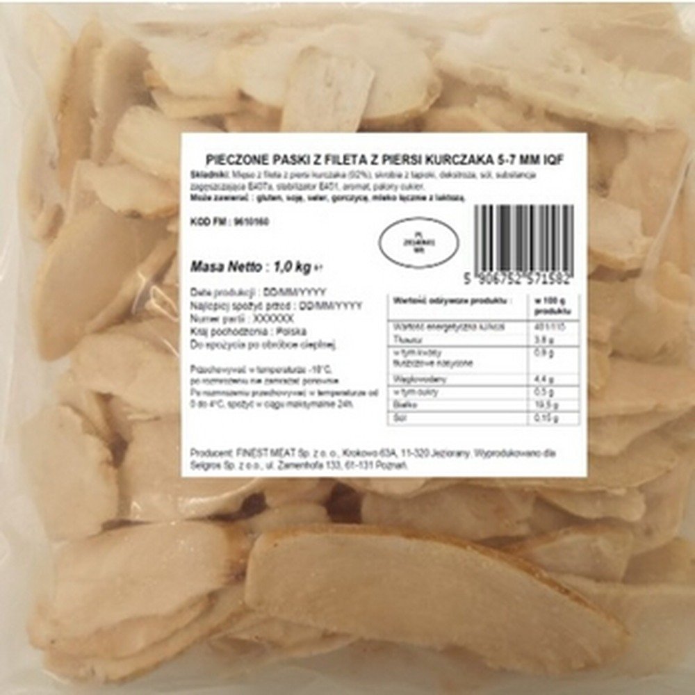 Fileta Pieczone paski z fileta kurczaka 1 kg - Inna marka | Sklep EMPIK.COM
