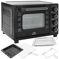 Piekarnik Elektryczny 45L 2000W Termoobieg Rożno Grill Suszarka Do Grzybów I Owoców Dehydrator 2W1 Gerhaus