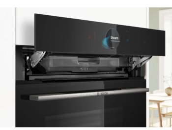 Piekarnik elektryczny z funkcją pary Bosch HSG7584B1 60x60 cm Home Connect - Bosch