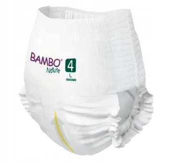 Pieluchomajtki Bambo Nature 4  40 sztuk  7-12 kg - Abena