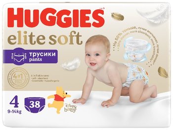 Pieluchomajtki HUGGIES Elite Soft Pants rozmiar 4 (9-14kg) 38 szt - Huggies