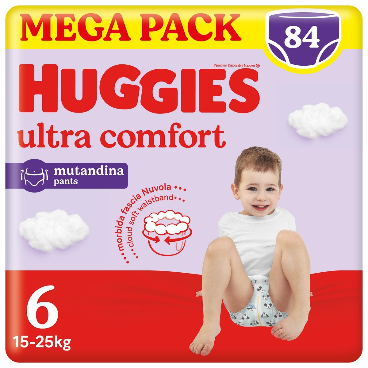 HUGGIES Elite Soft Pants Mega Pieluchomajtki rozmiar 3 (6 - 11 kg) 48szt