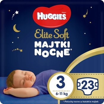 Pieluchomajtki na noc HUGGIES Elite Soft Night Pants rozmiar 4 (9-14kg) 19 szt - Huggies