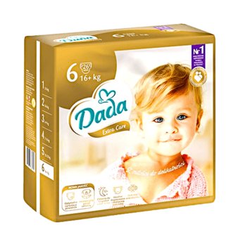 Pieluchy Dada Extra Care 6 EXTRA LARGE 26 szt. 16+ kg - Dada