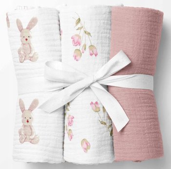 PIELUCHY MUŚLINOWE GRUBE KRESZOWANE PIELUSZKI 100% BAWEŁNA PRODUKT POLSKI - ANKRAS