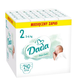 Pieluszki Dada Pure Care 2 Mini 140 Szt. - Dada