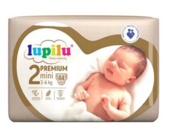 Pieluszki Lupilu Premium Rozmiar 2 44 szt - Lupilu