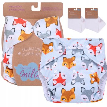 Pieluszki Wielorazowe KIESZONKA + 2 WKŁADY Małe L. - Simed