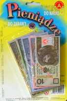 Pieniądze Banknoty Zabawka Edukacyjna Alexander Do Nauki 25 Elementów 3+